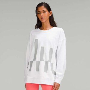 Lululemon Women's Perfectly Oversized Crew - White